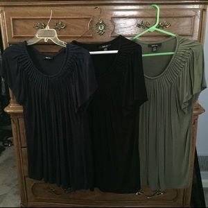3 soft knit Style & Company shirts!!